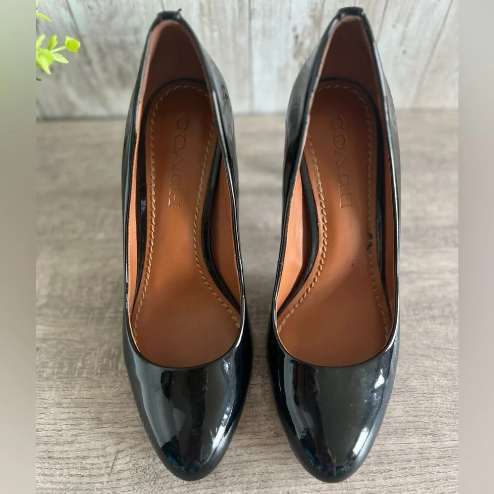Coach Patent Leather Heels